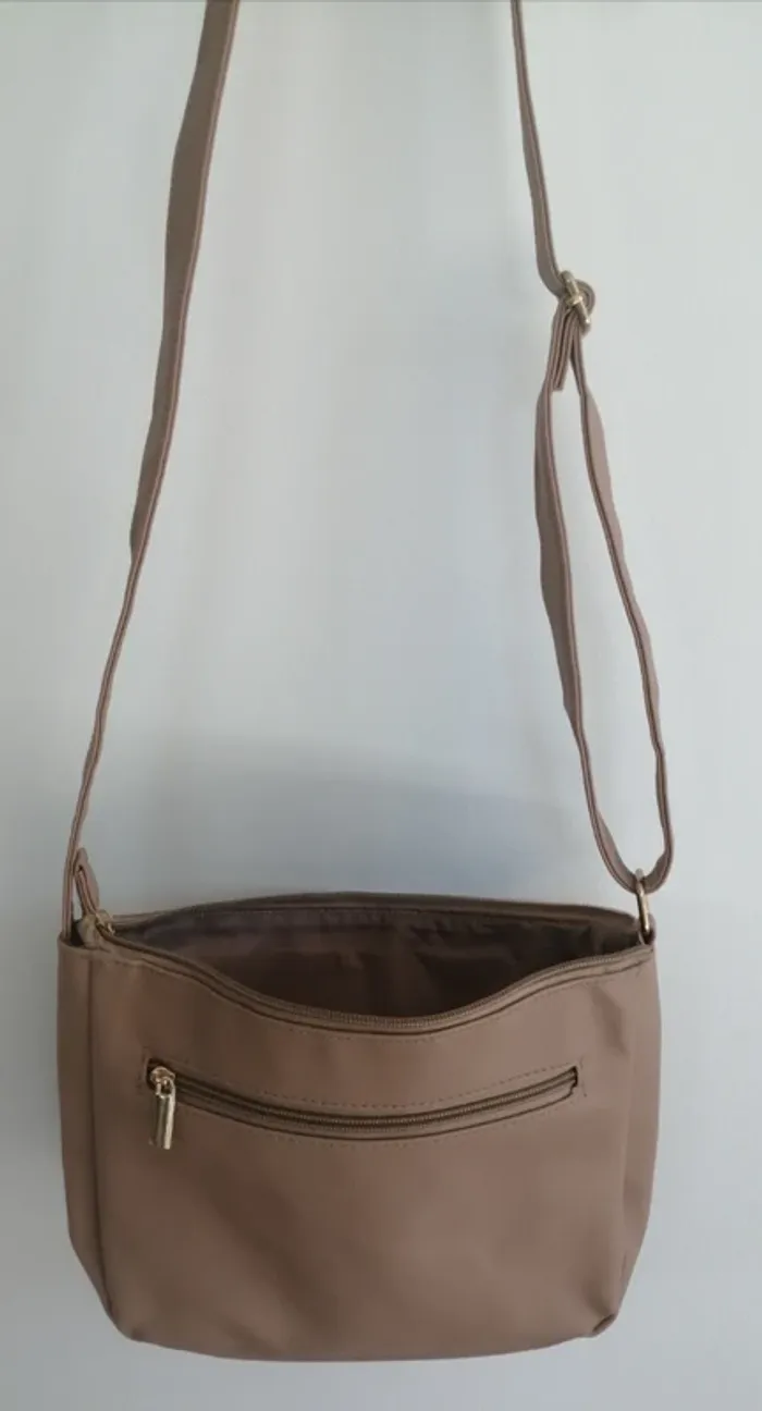 Sac bandoulière Daniel hechter beige - photo numéro 5
