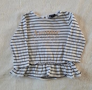 T-shirt ML 6 mois / Kiabi