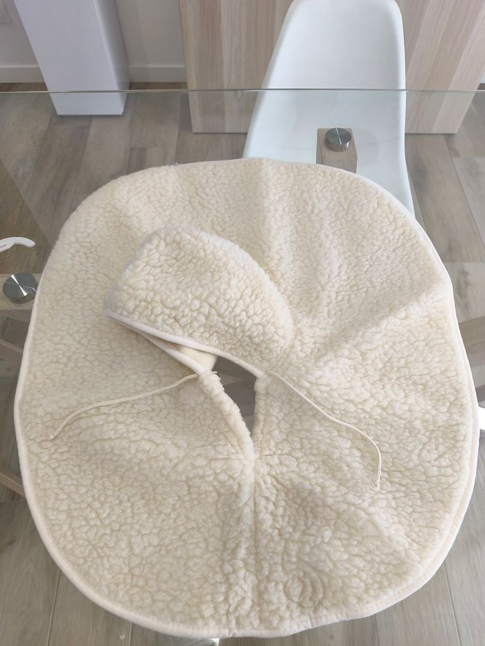 Poncho laine mouton 100% - photo numéro 3