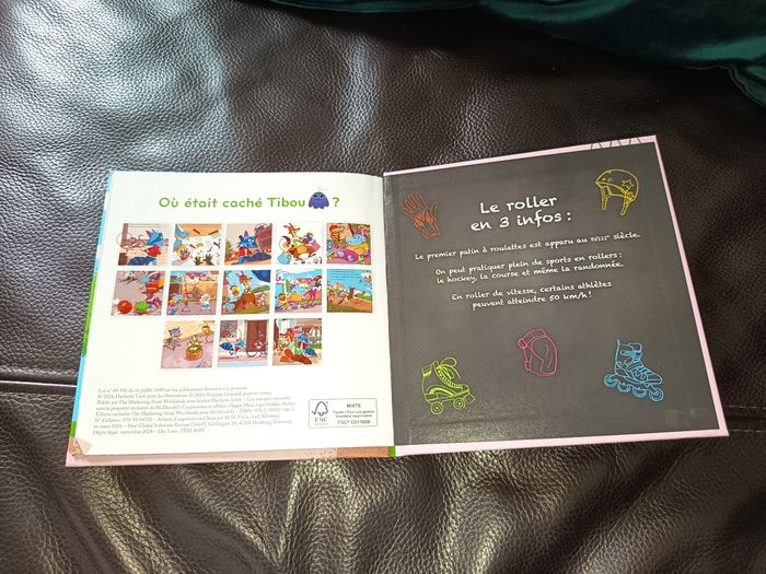 Livre album enfant Mac Do, Le slalom en rollers, Éditions Hachette Jeunesse, NEUF - photo numéro 3