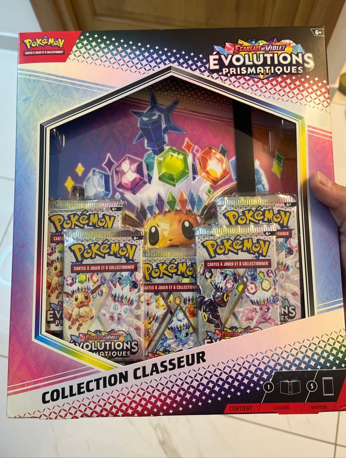 Classeurs Pokémon 8.5 Évolutions Prismatiques