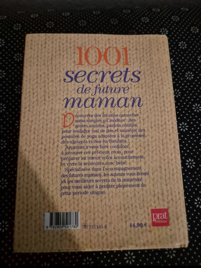 Livre 1001 secrets de future maman en excellent état - photo numéro 2
