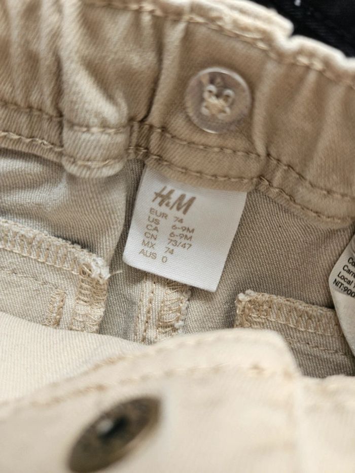 Lot de 2 pantalons 6/9 mois - photo numéro 4