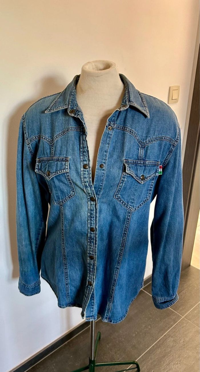 Chemise en jeans Moschino - photo numéro 4
