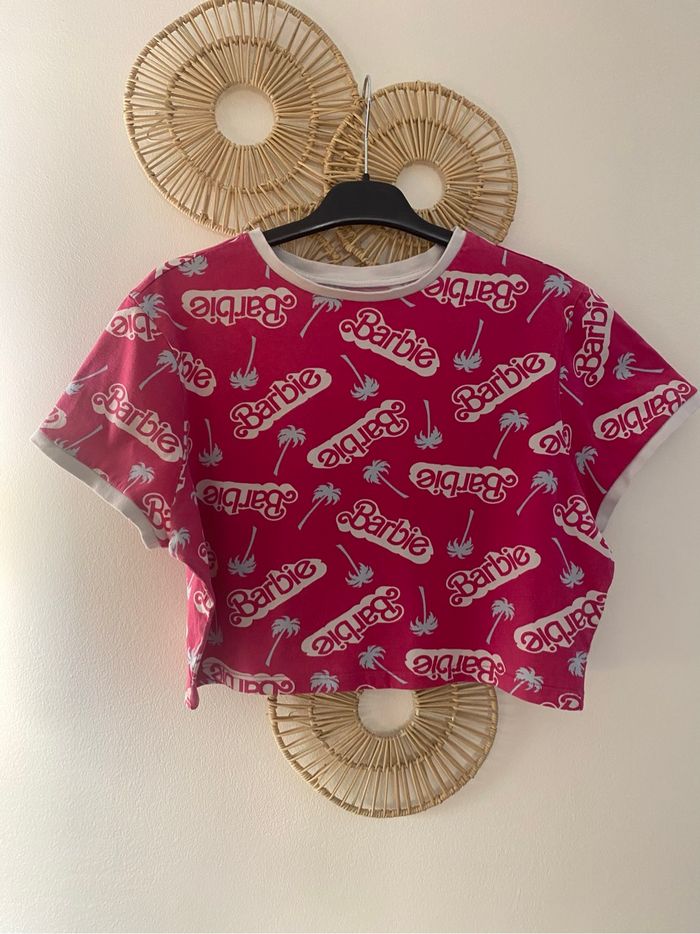 Top court Primark  Imprimé Barbie  Taille L - photo numéro 6