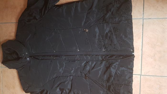Manteau polaire femme 56 noir Saturne - photo numéro 2