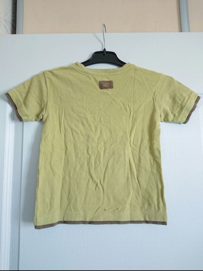 T-shirt mc vert green nature In Extenso 8 ans garçon - photo numéro 2