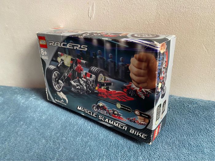 Lot de 2 lego 8645 racers power racers. Muscle slammer bike complète - photo numéro 10