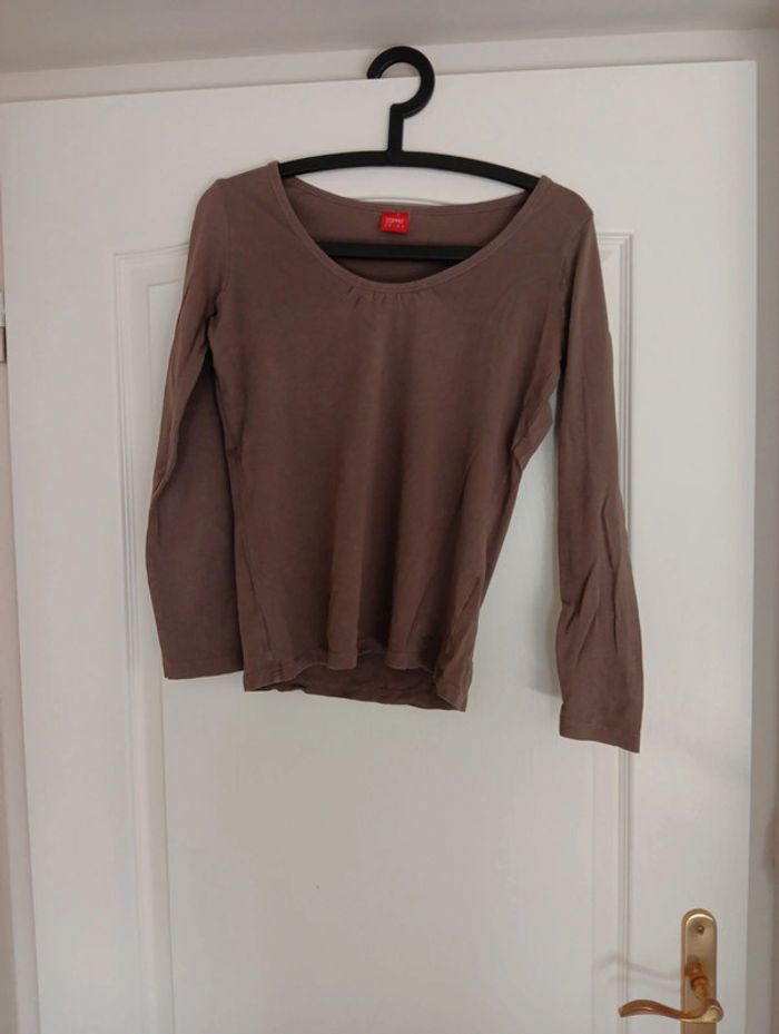 T-shirt manches longues Esprit taille S