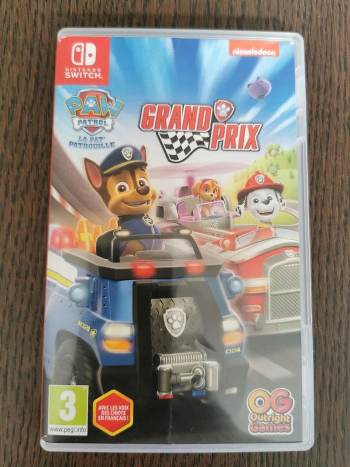 Paw patrol grand prix