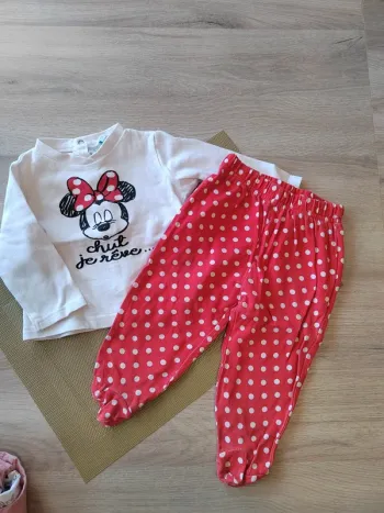 Pyjama 2 pièces Minnie 12 mois