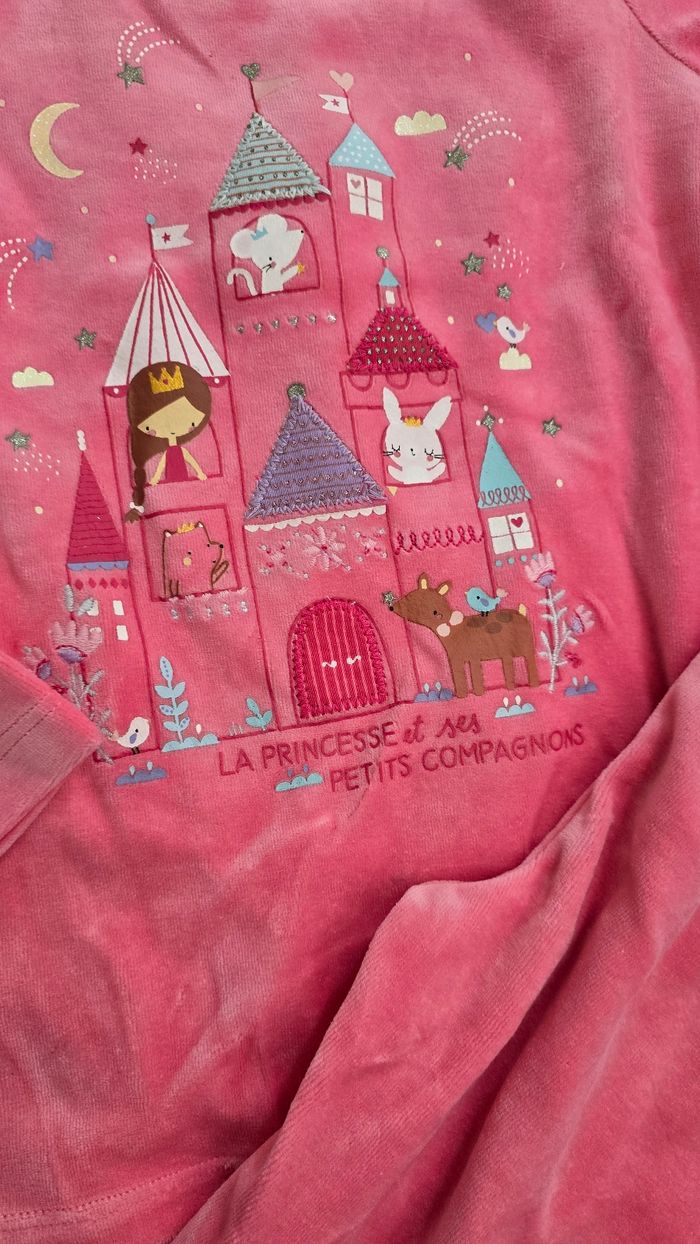(Neuf non porté) 🏷🩷🥰 pyjama chaud et doux 8ans fille 🥰🩷 - photo numéro 2