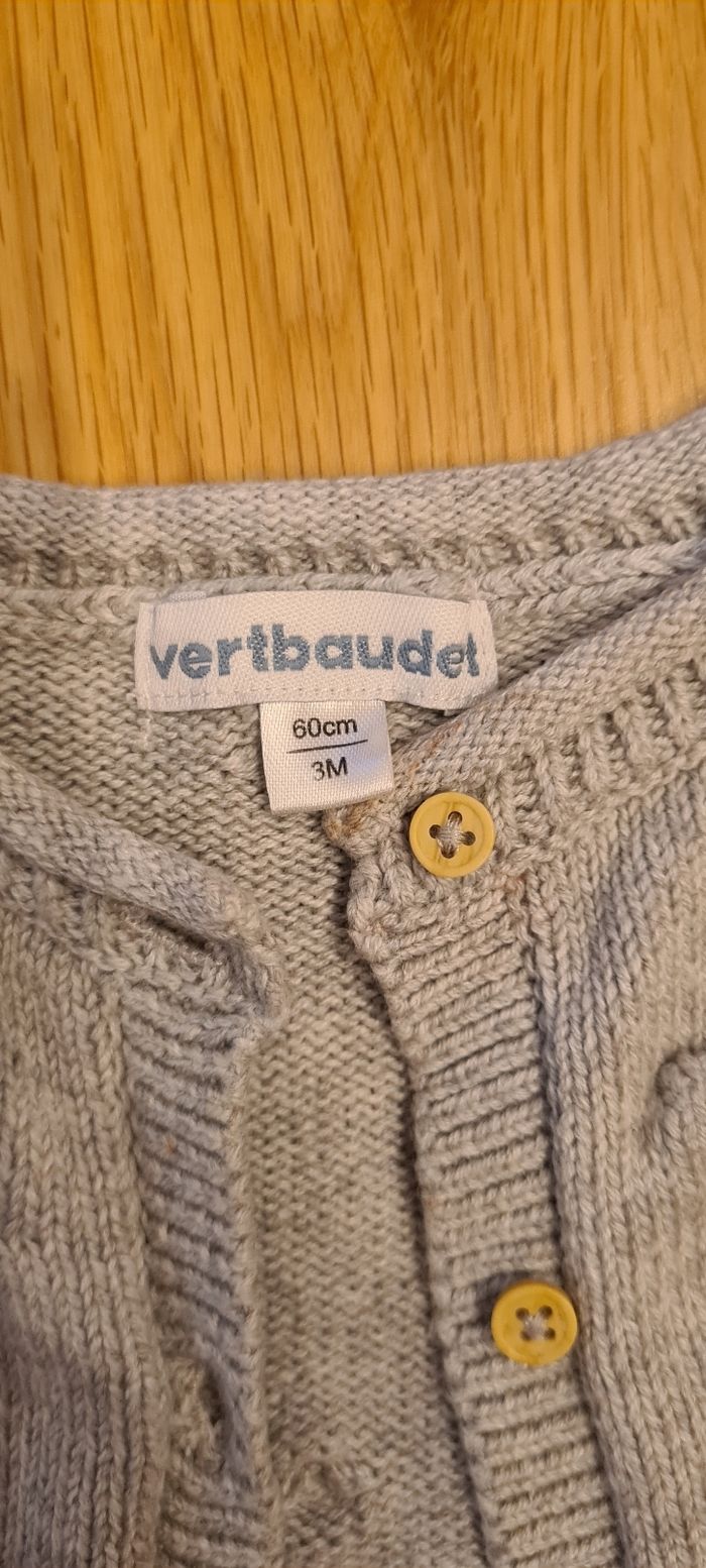 Gilet fille 3 mois - photo numéro 2