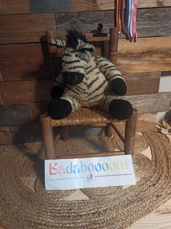 Peluche zèbre tbe