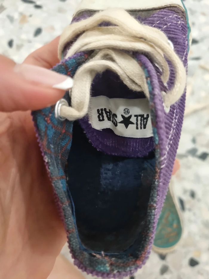 Converse violettes - photo numéro 7
