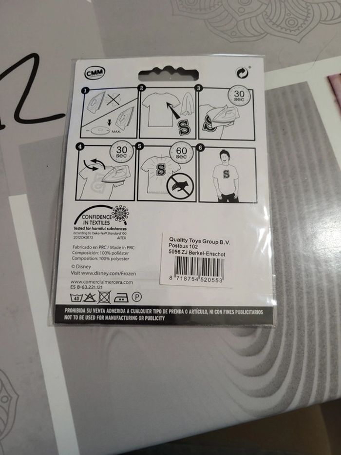 Patch thermocollant Reine des neiges - photo numéro 2