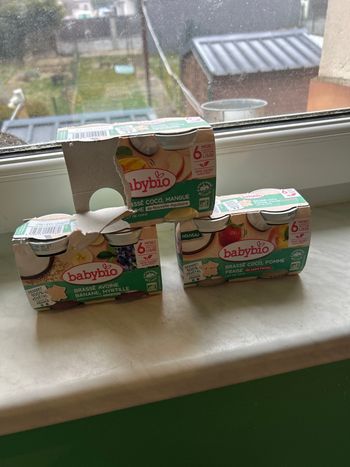 Yaourt végétaux bébé baby bio 