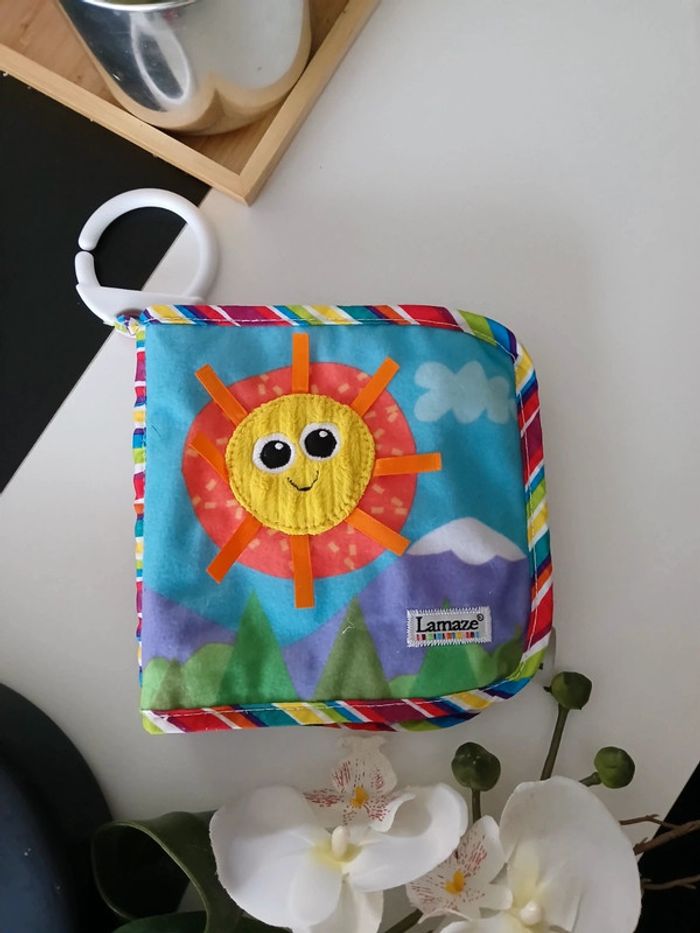 Livre d'éveil bébé Lamaze🌿🎁