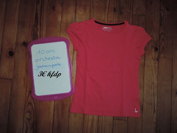 tee shirt orchestra taille 10 ans neuf