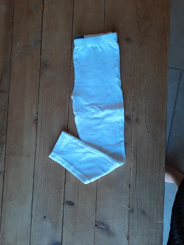 Legging 3/4 blanc