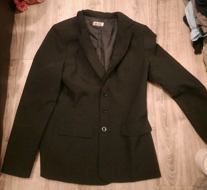 Veste classe noir uni