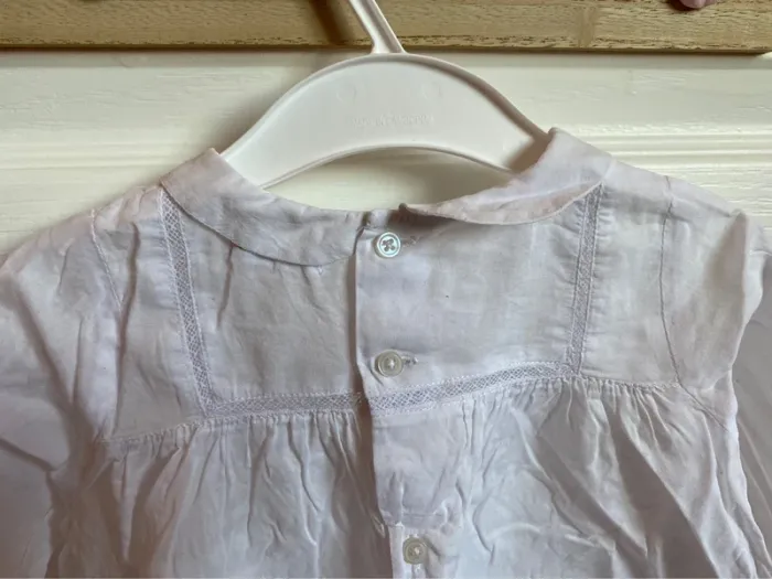 Blouse blanche col Claudine bout’chou - photo numéro 6