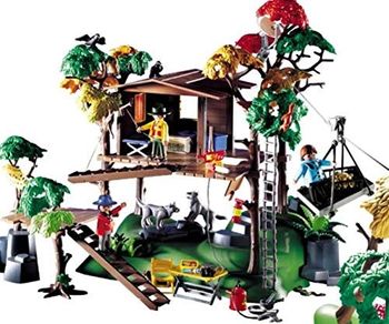 Cabane aventurier playmobil