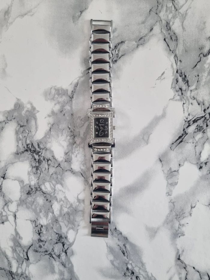 Montre argenté strass Année '90 - photo numéro 7