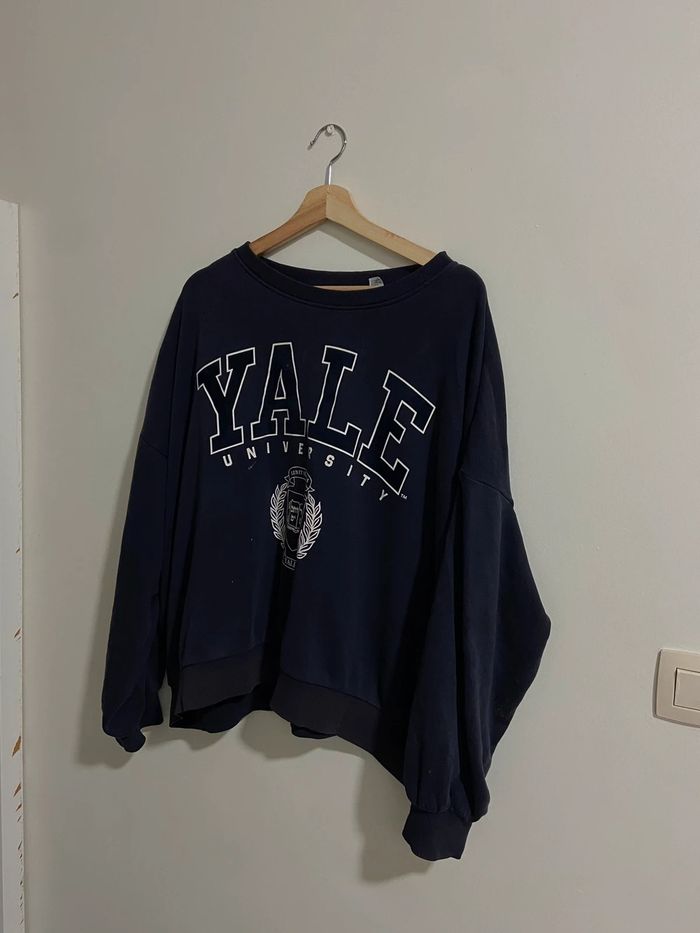 Sweat Yale bleu - photo numéro 2