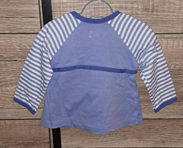 Tee-shirt manches longues Petit Béguin 6 mois - photo numéro 4