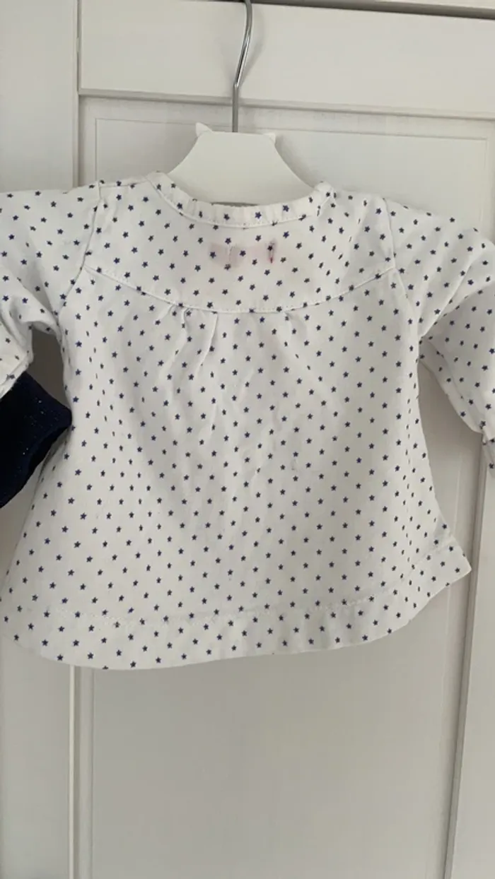 Ensemble Gilet Gymp et blouse Tissaia 3 mois - photo numéro 12