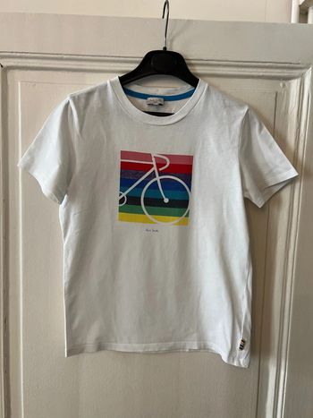 T-shirt blanc manches courtes 10 ans - Paul Smith