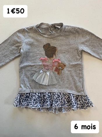 Tunique 🎀 6 mois 🎀 Sans marque