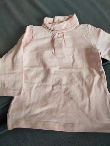 Tee shirt col roulé 6 mois