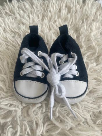 Chaussures bébé bleu