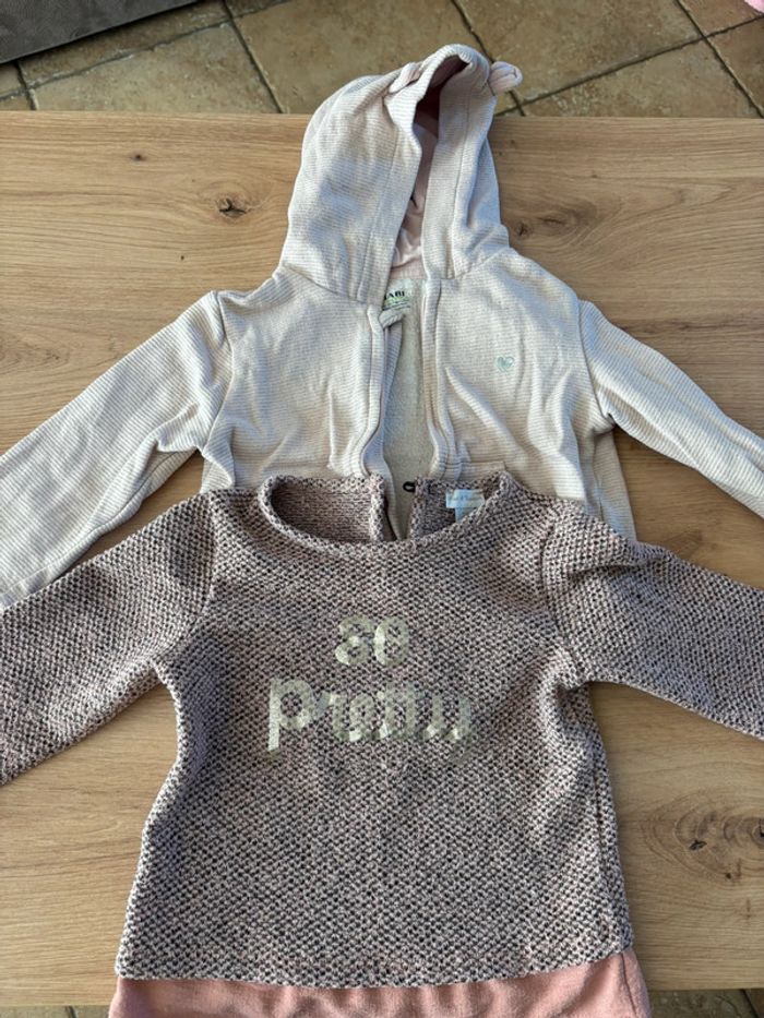 Pull et gilet