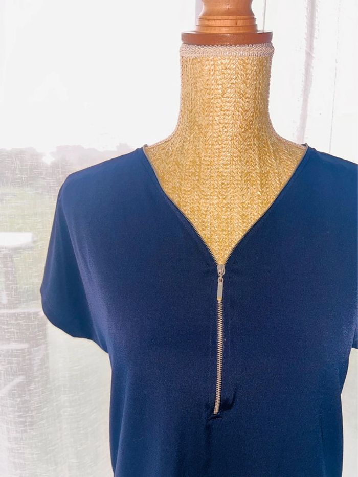 Blouse bleu marine - photo numéro 3
