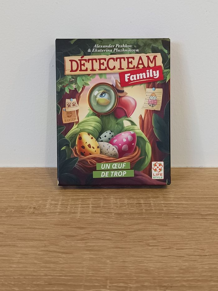Jeu de société – Détecteam Family : Un œuf de trop 🥚