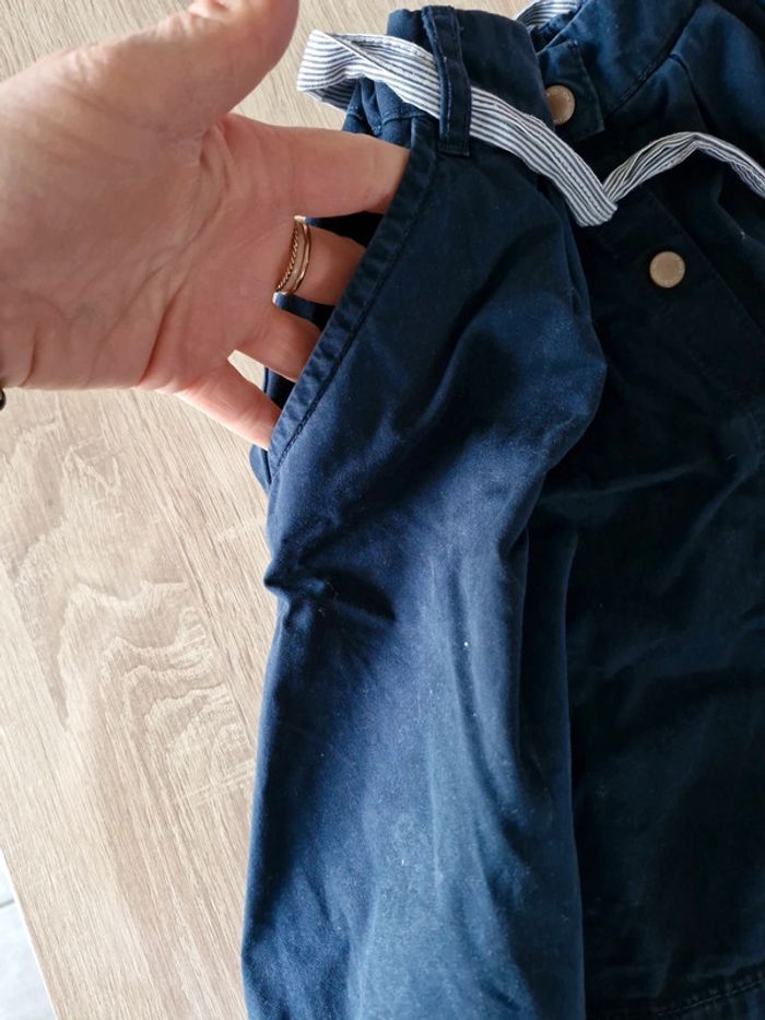 Jupe bleu foncé okaidi - photo numéro 2
