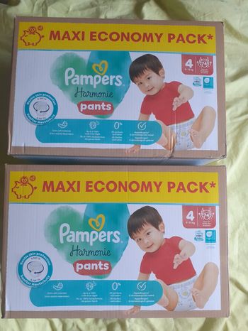 Couches Pampers harmonie/pants