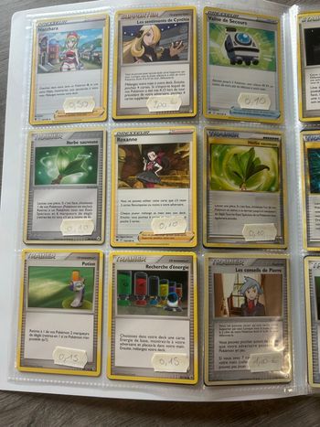 Carte Pokémon dresseur /objet