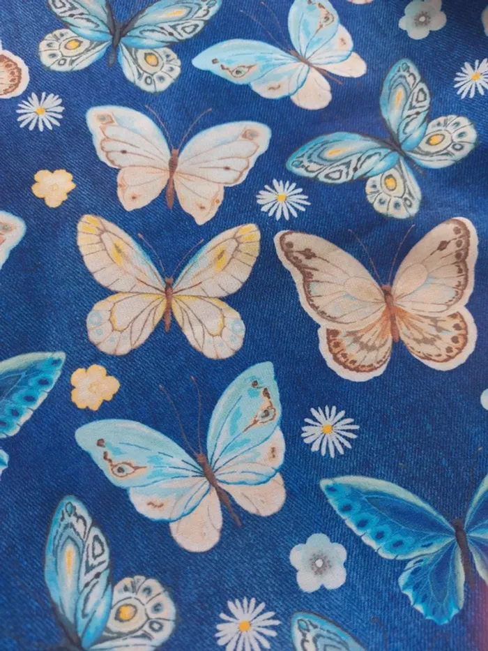 Combinaison de pluie iELM softshell papillons butterflies 104 cm 4 ans - photo numéro 6