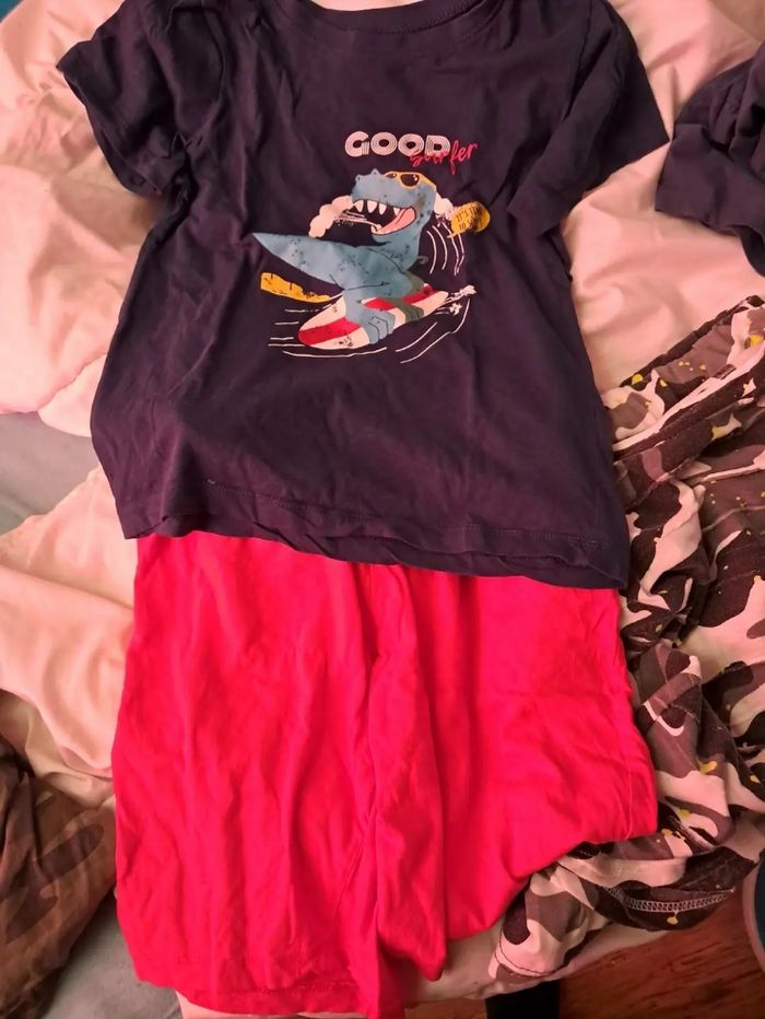pyjashort 8ans