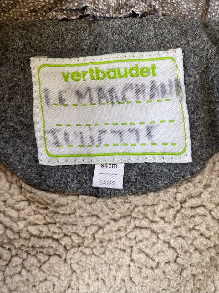 Manteau hiver fille 3 ans Verbaudet - photo numéro 4