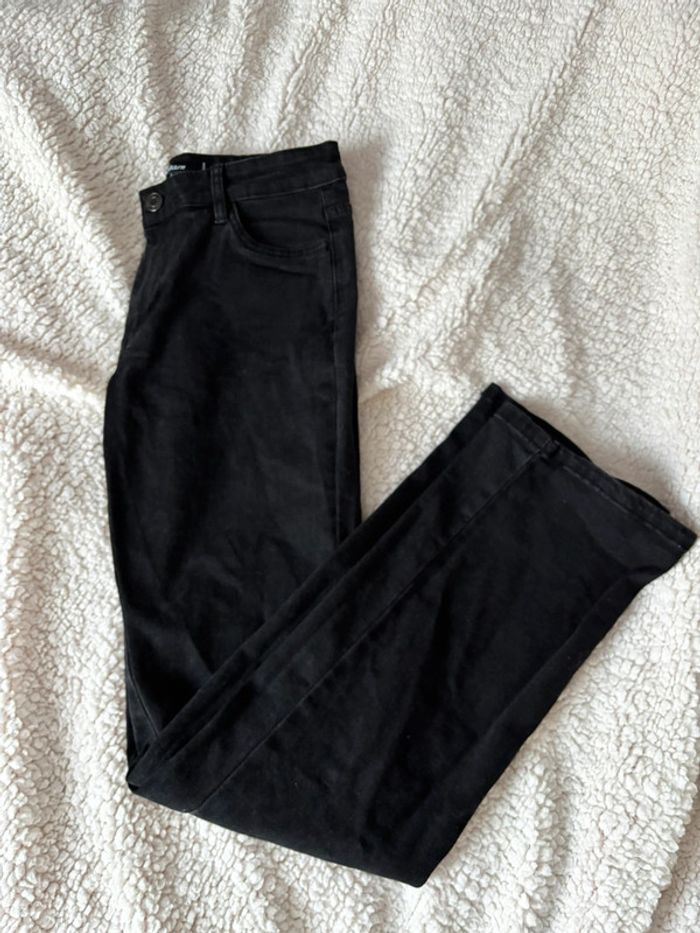 Pantalon jean noir etam taille 36 - photo numéro 2