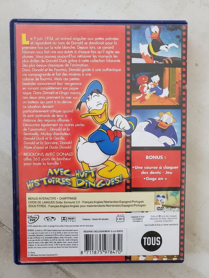 DVD Rigolons avec Donald Walt Disney - photo numéro 3