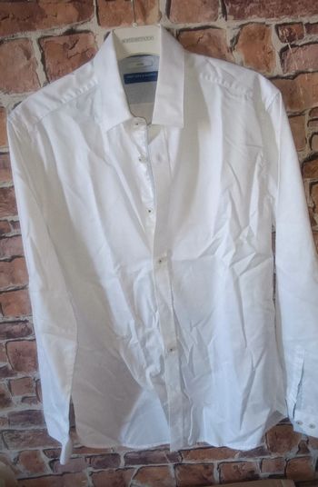 Chemise blanche longues manches Jules