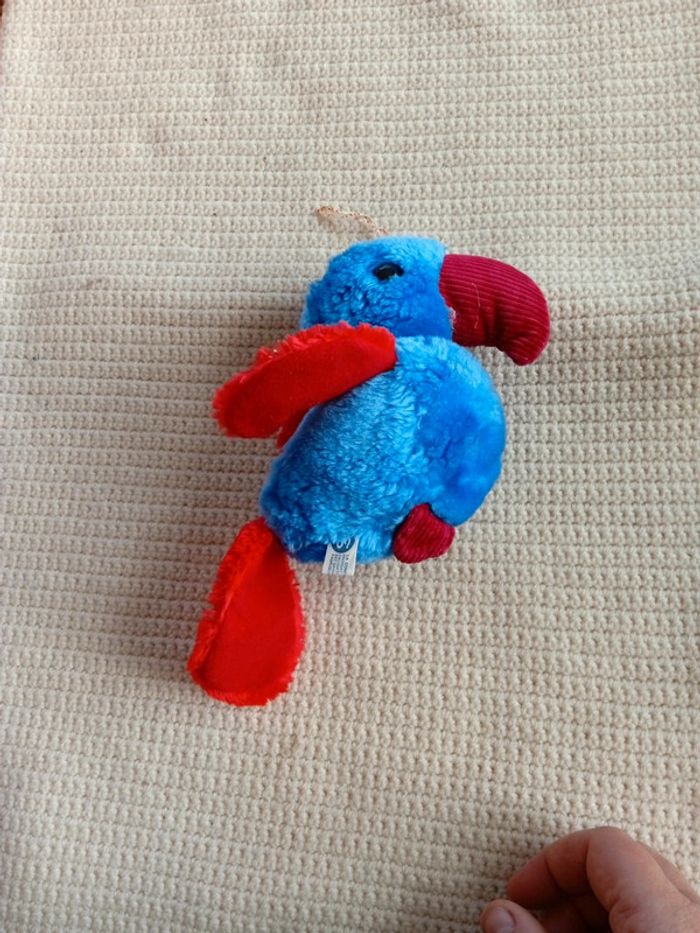 Peluche perroquet - photo numéro 2