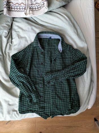 Chemise à carreaux uniqlo 7-8ans
