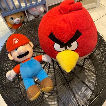Lot peluche Mario Andy birds